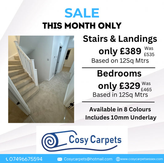 Brixham Twist Offer - Stairs & Landing £389 - Bedrooms £329