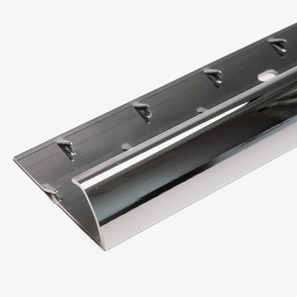 Gripperrods Premier Chrome Single Door Trim